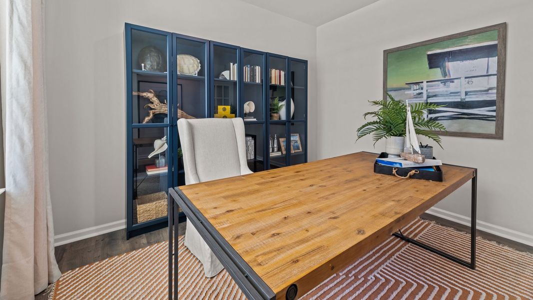 Furnished interior view inside a new home in West New Bern, New Bern (Image 3).