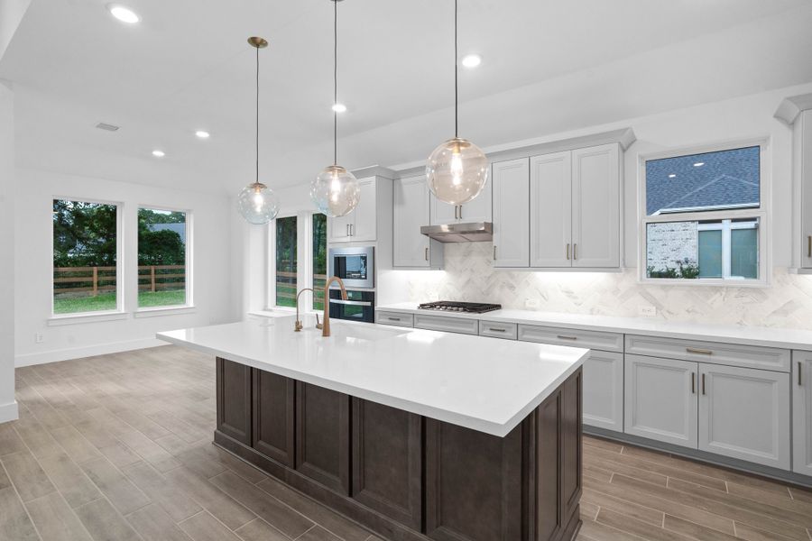 Furnished interior view inside a new home in Timber Hollow, Magnolia (Image 4).