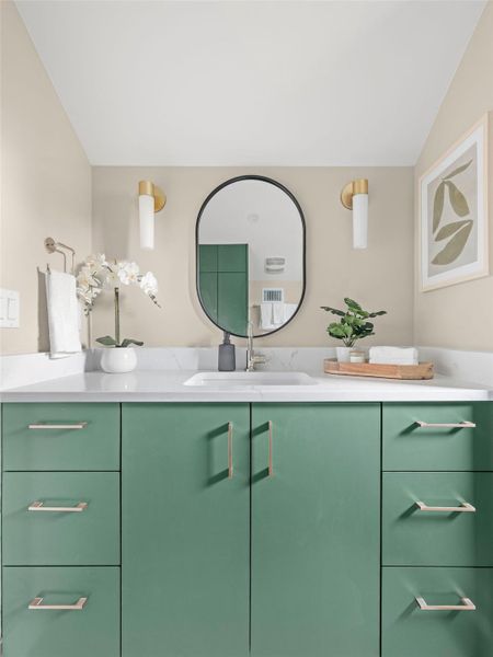 Bathroom with vanity Bathroom with vanity