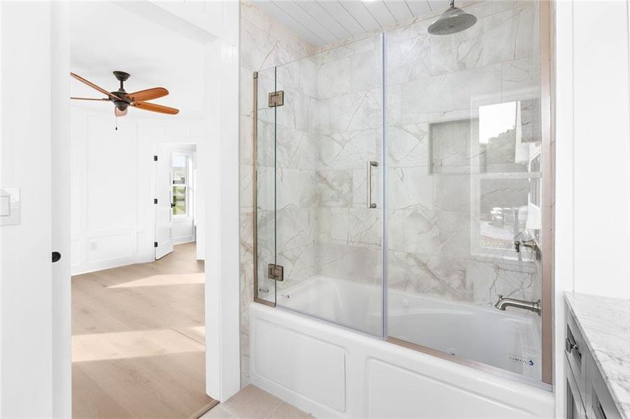 Furnished interior view inside a new home in , Canton (Image 42).