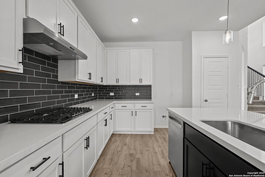 Furnished interior view inside a new home in Davis Ranch, San Antonio (Image 8).