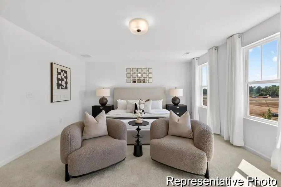 Furnished interior view inside a new home in Benson Village, Benson (Image 14). Furnished interior view inside a new home in Benson Village, Benson (Image 14).