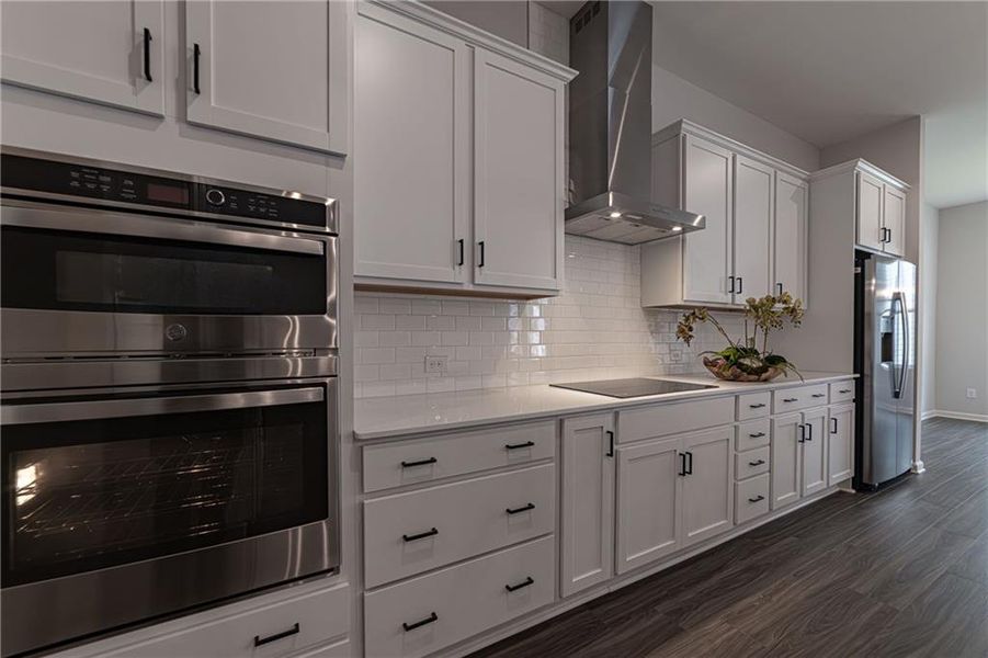 Furnished interior view inside a new home in Enclave at Edgewater, Canton (Image 16).