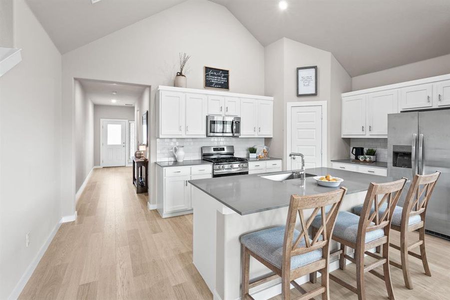 Furnished interior view inside a new home in Eastridge, McKinney (Image 14).