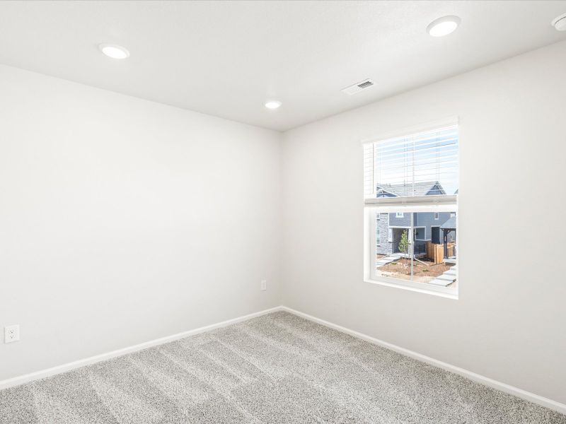 Breckenridge interior at a Meritage Homes community in Aurora, CO.