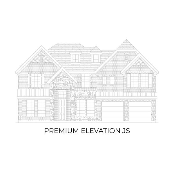 Representative rendering of the exterior for the Coventry 2F by First Texas Homes (Image 16).