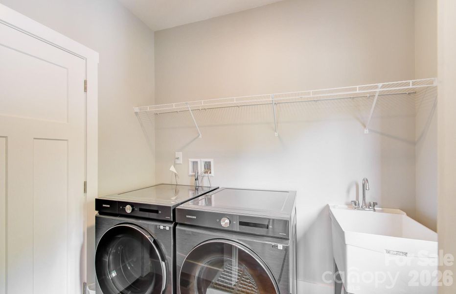 Main house laundry Main house laundry