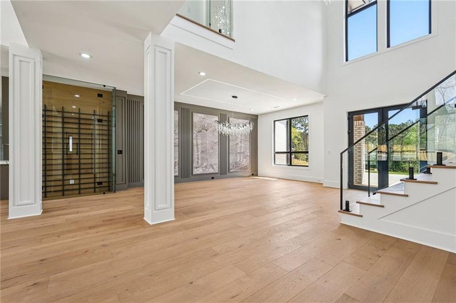 Spacious, unfurnished interior of a new home in , Sugar Hill (Image 65).