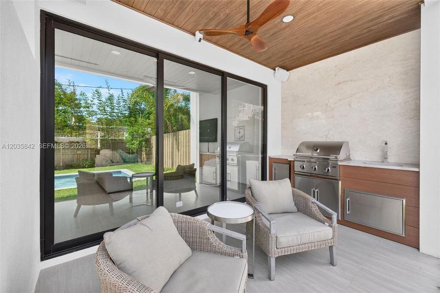 Exterior details and patio area of a home in , Fort Lauderdale (Image 23). Exterior details and patio area of a home in , Fort Lauderdale (Image 23).