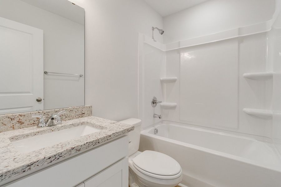 Furnished interior view inside a new home in Astoria, Columbia (Image 12).
