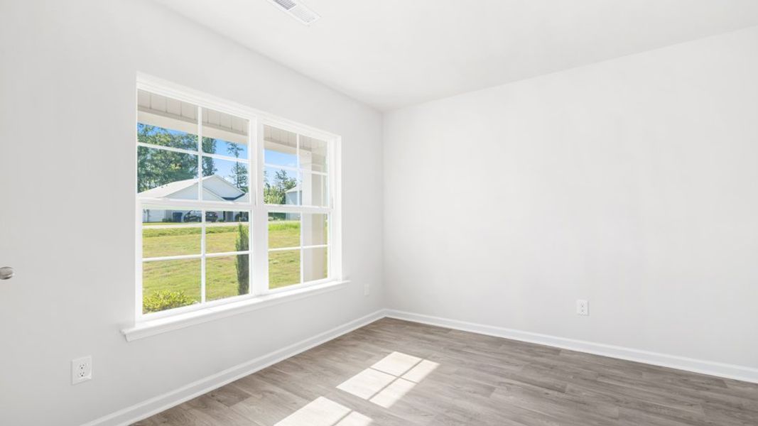 Spacious, unfurnished interior of a new home in Wilson's Ridge, Wilson's Mills (Image 10). Spacious, unfurnished interior of a new home in Wilson's Ridge, Wilson's Mills (Image 10).