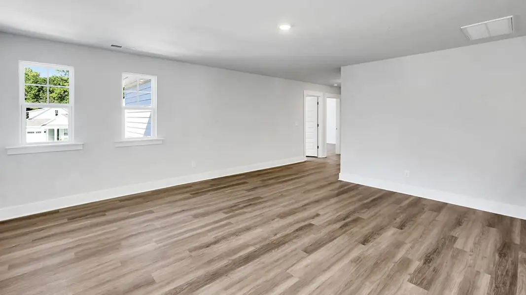 Spacious, unfurnished interior of a new home in Magnolia Ridge at Blake Farm, Wilmington (Image 20). Spacious, unfurnished interior of a new home in Magnolia Ridge at Blake Farm, Wilmington (Image 20).