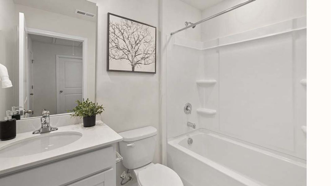 Representative furnished interior of a home built from the Clement by D.R. Horton in Lakeshore at Windstone, Mooresville (Image 11). Representative furnished interior of a home built from the Clement by D.R. Horton in Lakeshore at Windstone, Mooresville (Image 11).