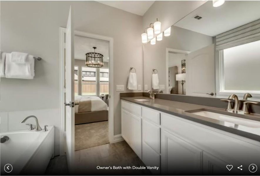 Interior photos- Photo of Pulte model home with same floor plan, not of actual home listed.