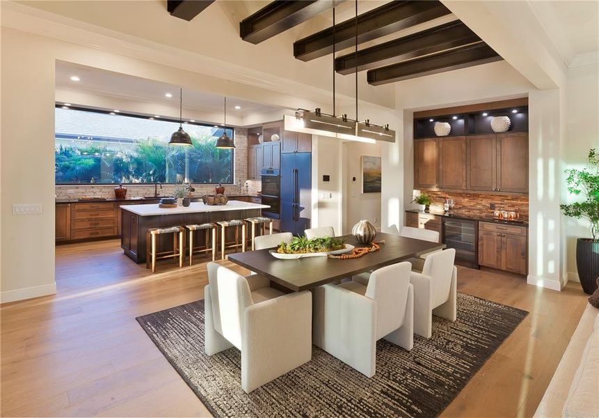 Dining Room & Kitchen