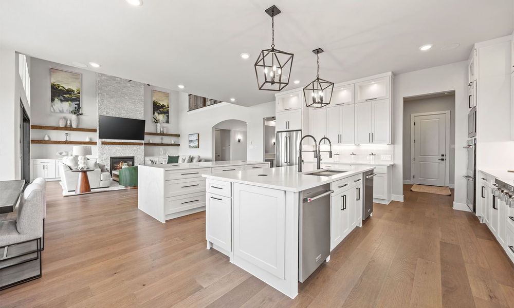 Representative furnished interior of a home built from the Rushmore by Cope Homes in Hidden Valley 1, Princeton (Image 22).