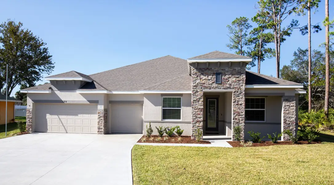 Representative exterior photo of a completed home built from the Columbus by Maronda Homes in Lake County Communities, Mount Plymouth, FL (Image 21). Representative exterior photo of a completed home built from the Columbus by Maronda Homes in Lake County Communities, Mount Plymouth, FL (Image 21).