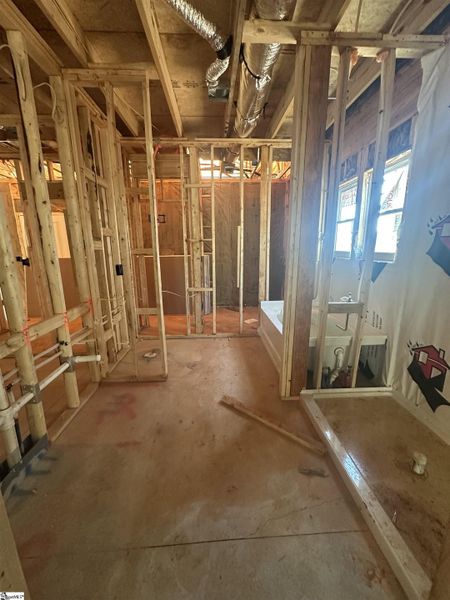 In-progress construction of a new home in Shiloh Trail, Wellford, SC (Image 13).