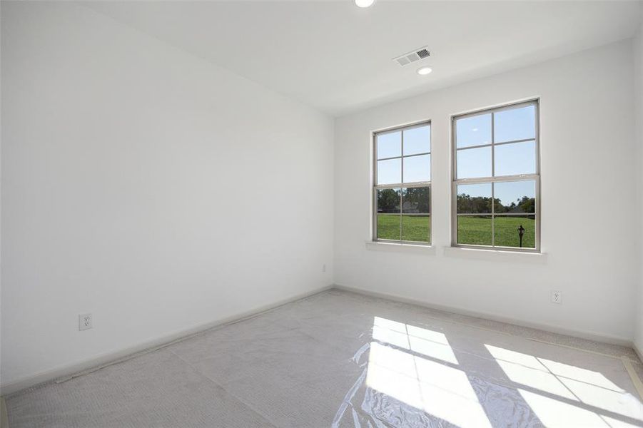 You'll find nicely sized secondary bedrooms in our Bella plan.