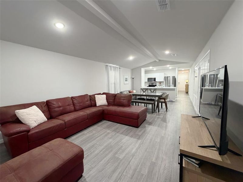 Furnished interior view inside a new home in , Abilene (Image 7).