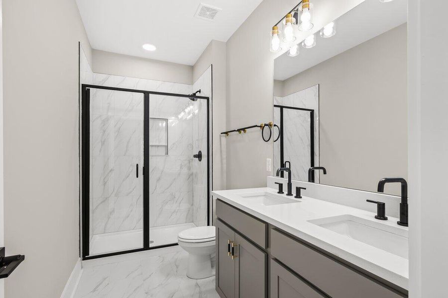 Furnished interior view inside a new home in , North Charleston (Image 3).