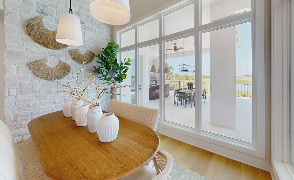 Furnished interior view inside a new home in Palmera, Venice (Image 29).