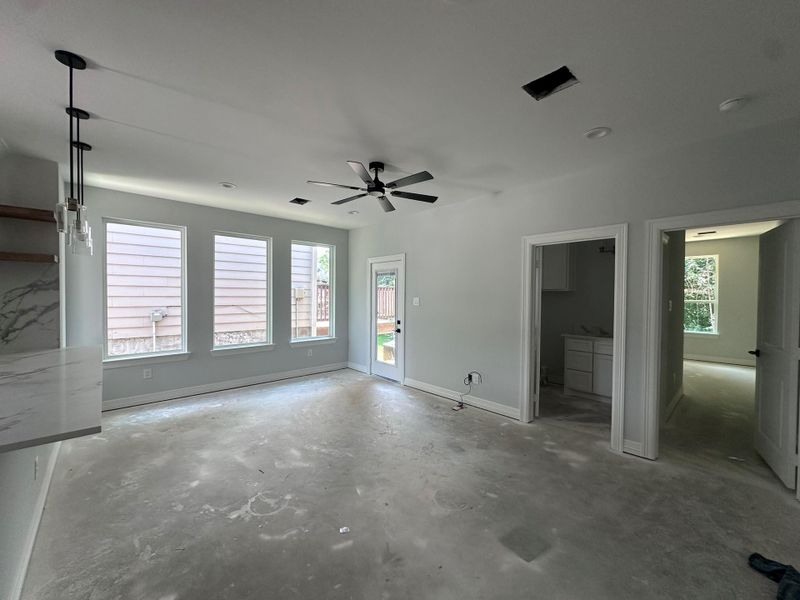In-progress construction of a new home in , Montgomery, TX (Image 6).