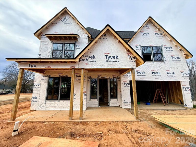 In-progress construction of a new home in , Charlotte, NC (Image 10).