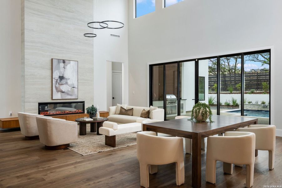 Furnished interior view inside a new home in , San Antonio (Image 14).