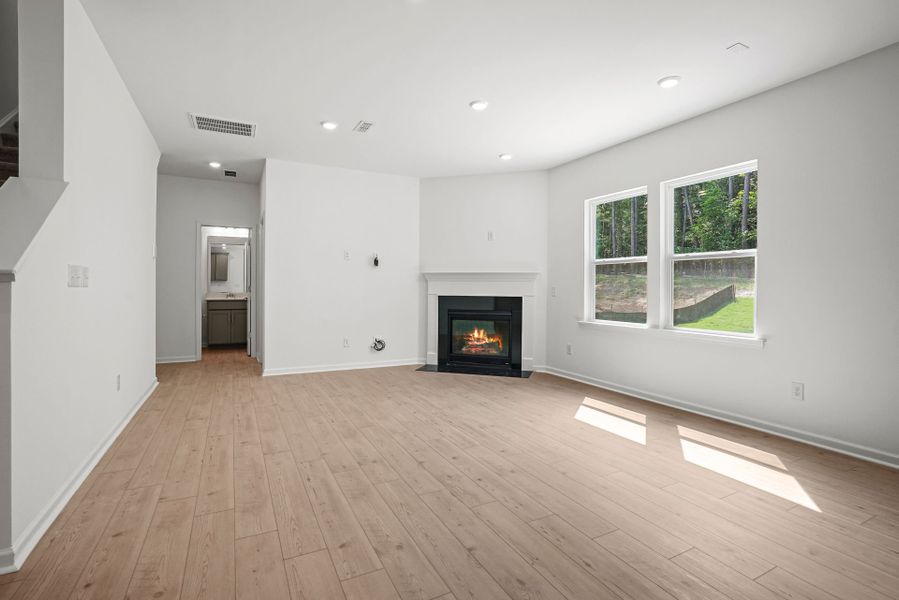 Spacious, unfurnished interior of a new home in Michaux Gardens, Belmont (Image 54).