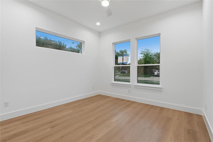 Spacious, unfurnished interior of a new home in , Dallas (Image 22). Spacious, unfurnished interior of a new home in , Dallas (Image 22).