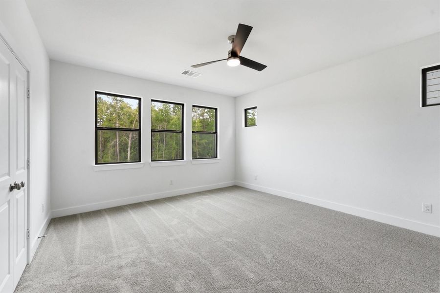 Spacious, unfurnished interior of a new home in Two Step Farm, Montgomery (Image 15). Spacious, unfurnished interior of a new home in Two Step Farm, Montgomery (Image 15).