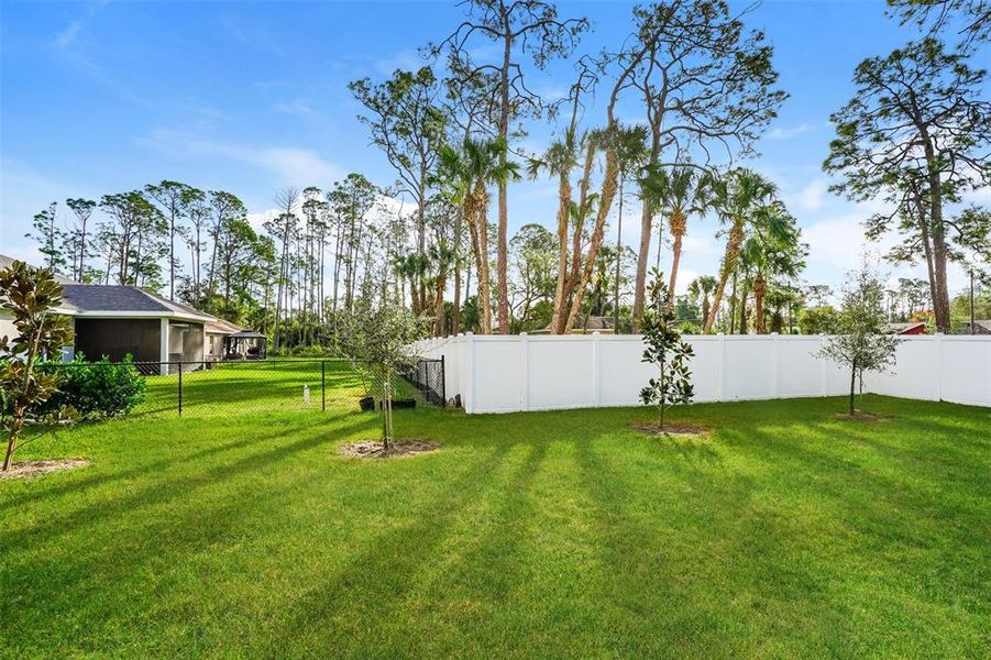 Exterior details and patio area of a home in , North Port (Image 2).