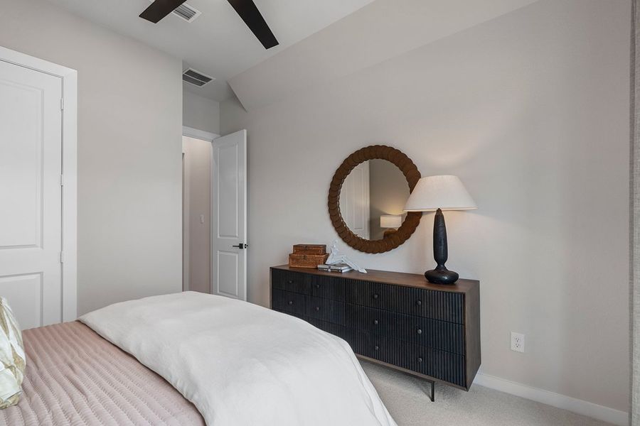 Furnished interior view inside a new home in Austin Point, Richmond (Image 30).