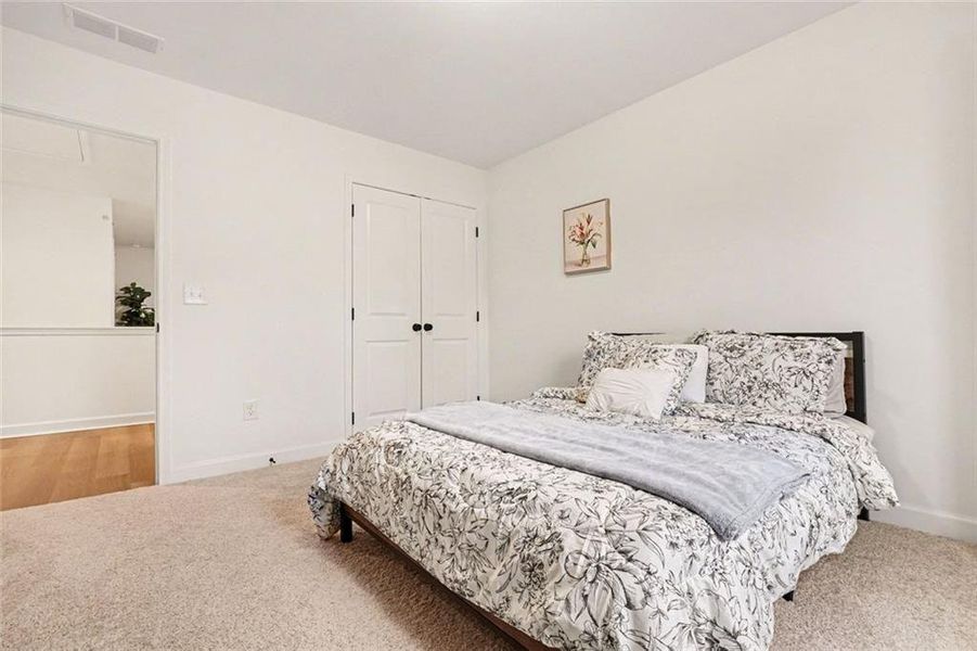 Furnished interior view inside a new home in Gates at Hamilton Grove, Marietta (Image 9). Furnished interior view inside a new home in Gates at Hamilton Grove, Marietta (Image 9).