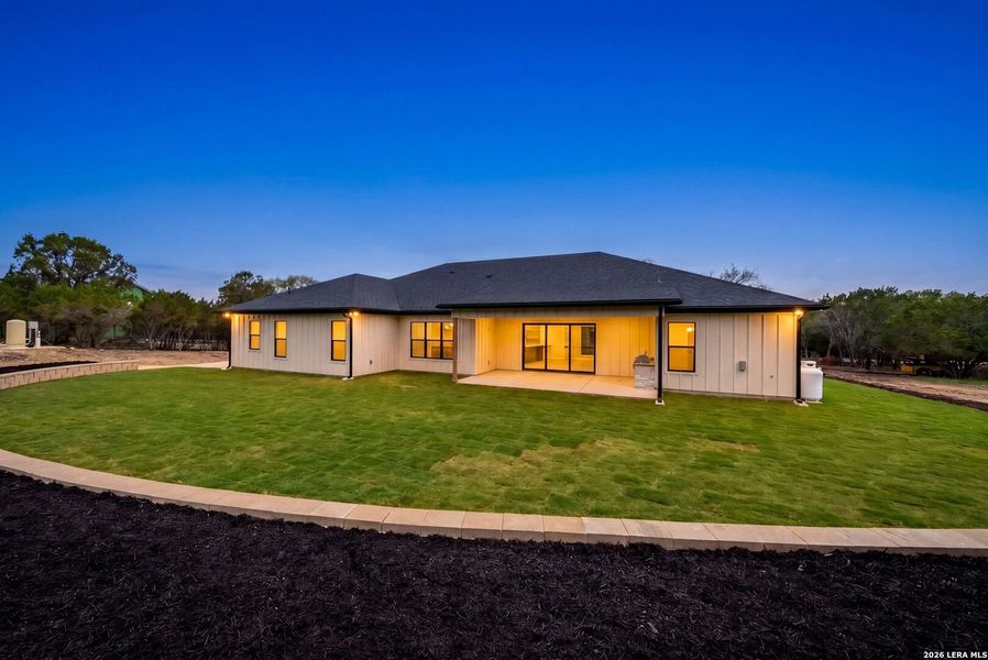 Exterior details and patio area of a home in , Boerne (Image 26).