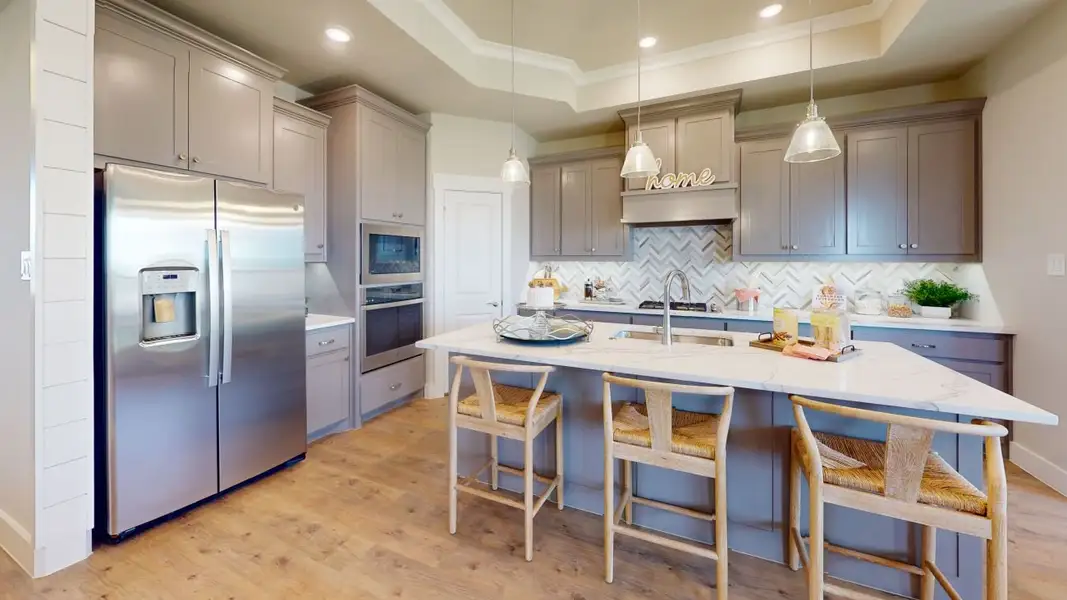 Representative furnished interior of a home built from the Salerno by Ladera Texas in Ladera Little Elm, Little Elm (Image 3). Representative furnished interior of a home built from the Salerno by Ladera Texas in Ladera Little Elm, Little Elm (Image 3).