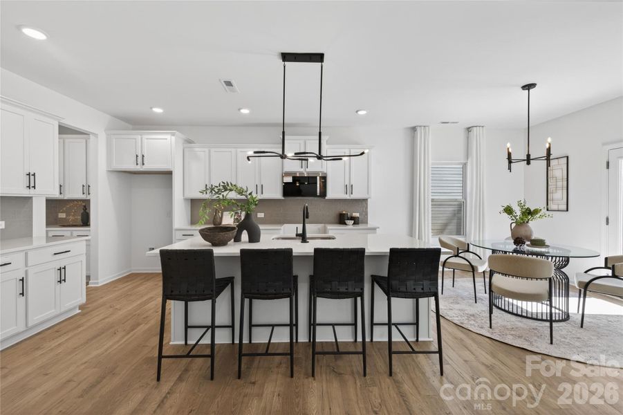 Furnished interior view inside a new home in Morrow Brook, Albemarle (Image 12).