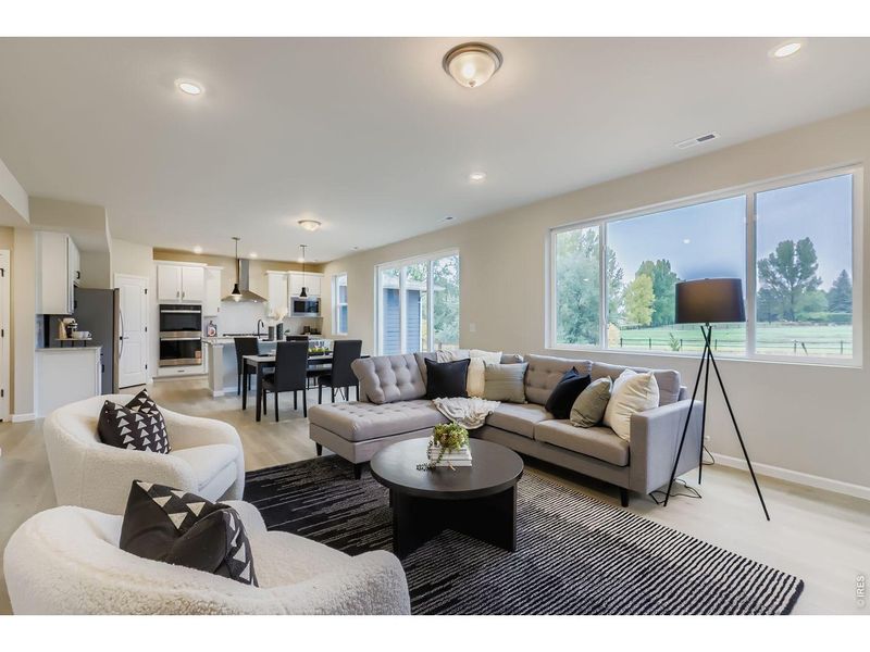Furnished interior view inside a new home in Hidden Creek, Frederick (Image 5).
