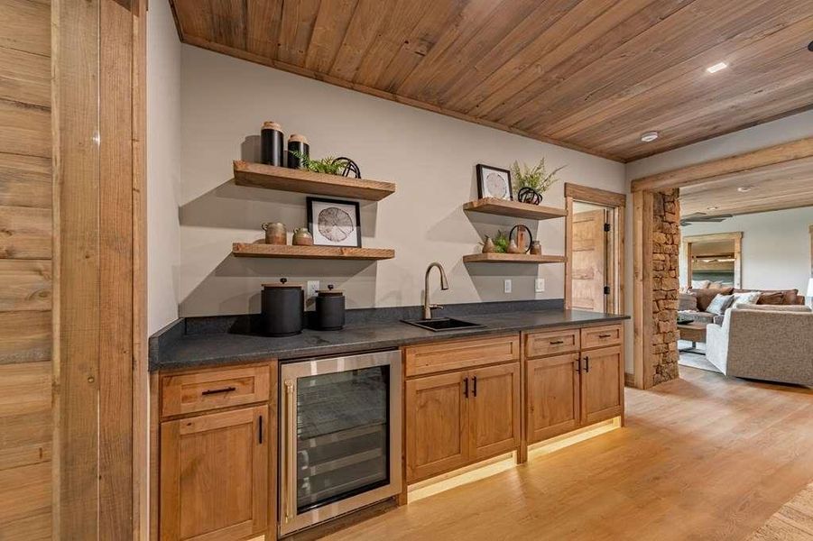Furnished interior view inside a new home in , Blue Ridge (Image 16).