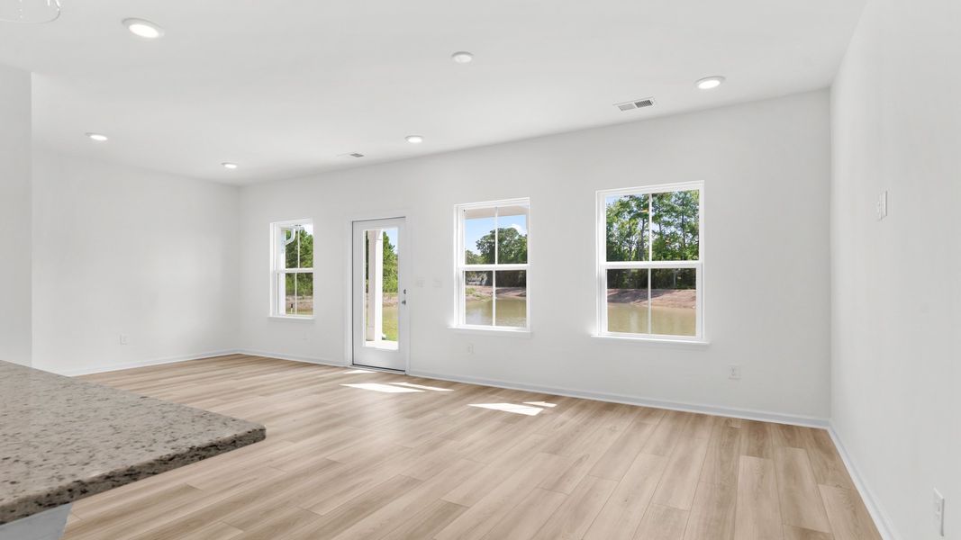 Representative furnished interior of a home built from the Boynton III by DRB Homes in Chestnut Farms, Longs (Image 8).