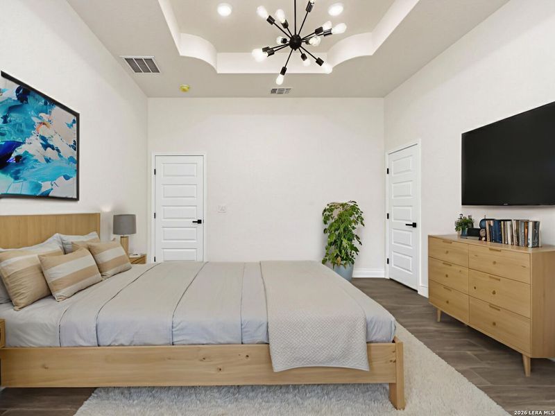 Furnished interior view inside a new home in , Elmendorf (Image 18). Furnished interior view inside a new home in , Elmendorf (Image 18).