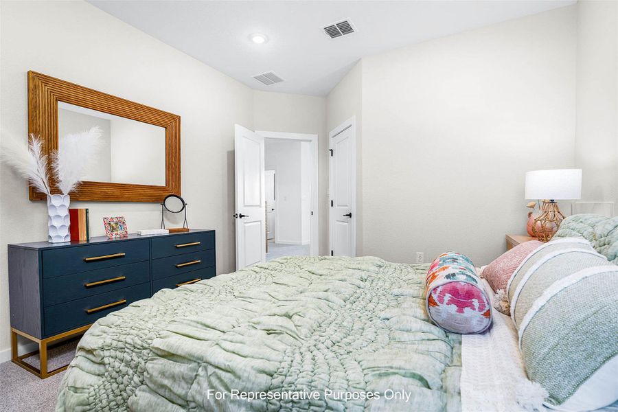 Furnished interior view inside a new home in Estancia West, Manchaca (Image 18).