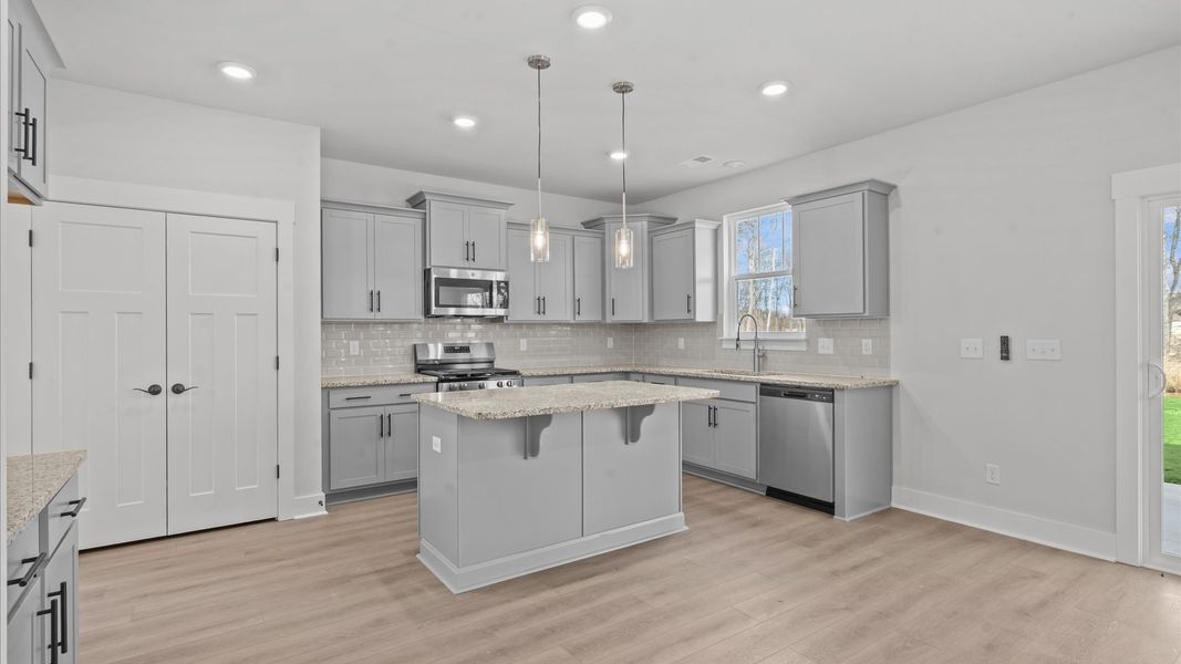 Furnished interior view inside a new home in Fox Hollow, Spartanburg (Image 17).