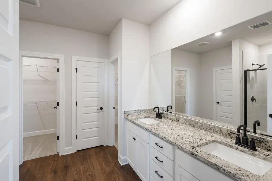 Furnished interior view inside a new home in Canyon Ranch, Jarrell (Image 5).