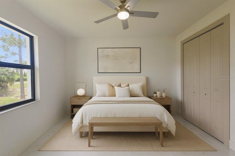 Furnished interior view inside a new home in , Lehigh Acres (Image 13).