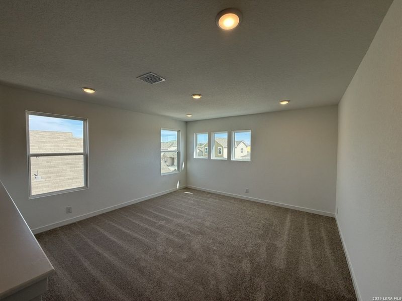 Spacious, unfurnished interior of a new home in The Wilder, Adkins (Image 21). Spacious, unfurnished interior of a new home in The Wilder, Adkins (Image 21).