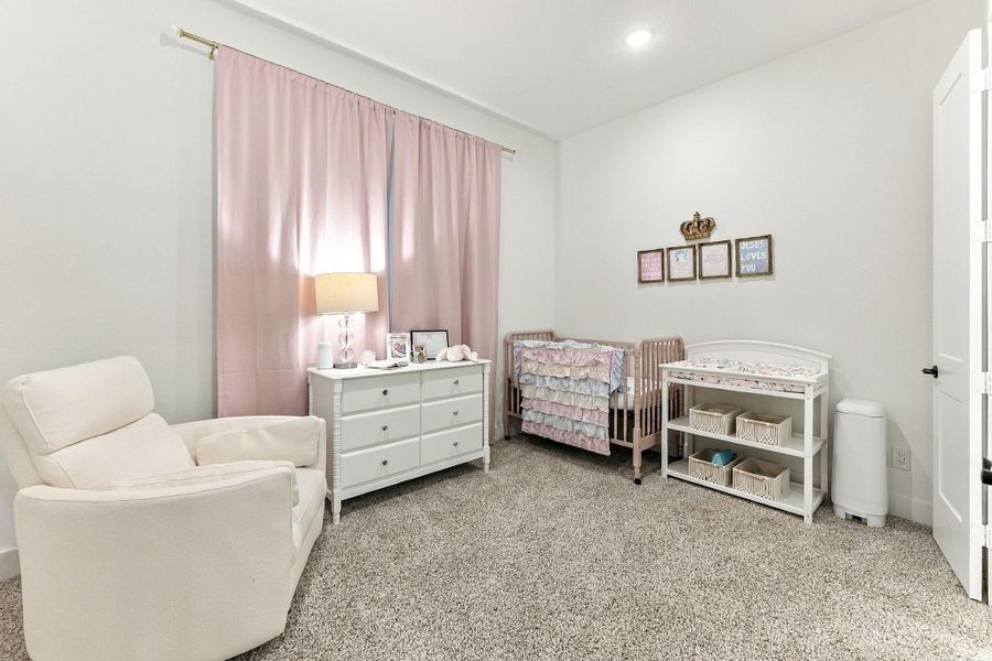 Furnished interior view inside a new home in , Conroe (Image 35).