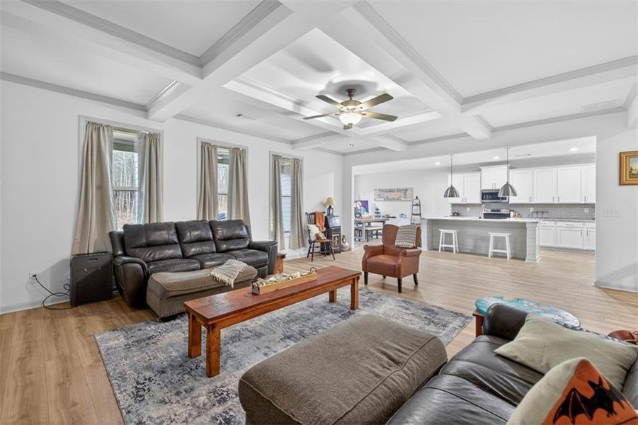 Furnished interior view inside a new home in , Winder (Image 11). Furnished interior view inside a new home in , Winder (Image 11).