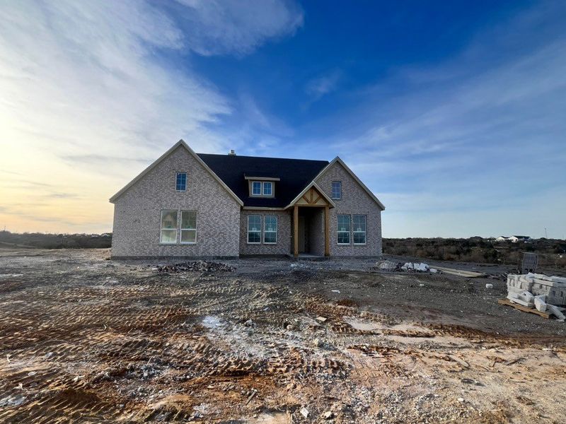 In-progress construction of a new home in Eagle Ridge Estates, Weatherford, TX (Image 3). In-progress construction of a new home in Eagle Ridge Estates, Weatherford, TX (Image 3).